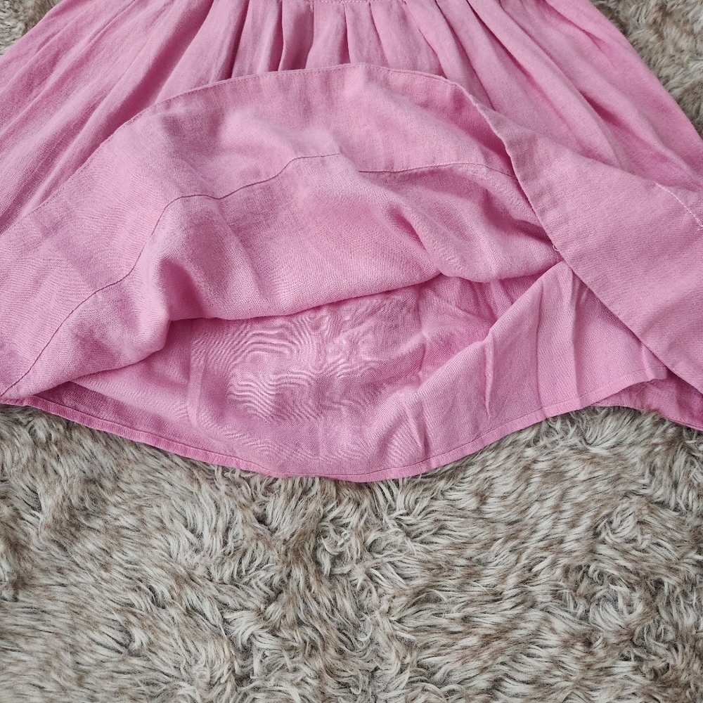 Free People Melted‎ Hearts Mini Dress Pink Women's Size Large - Picture 5 of 14